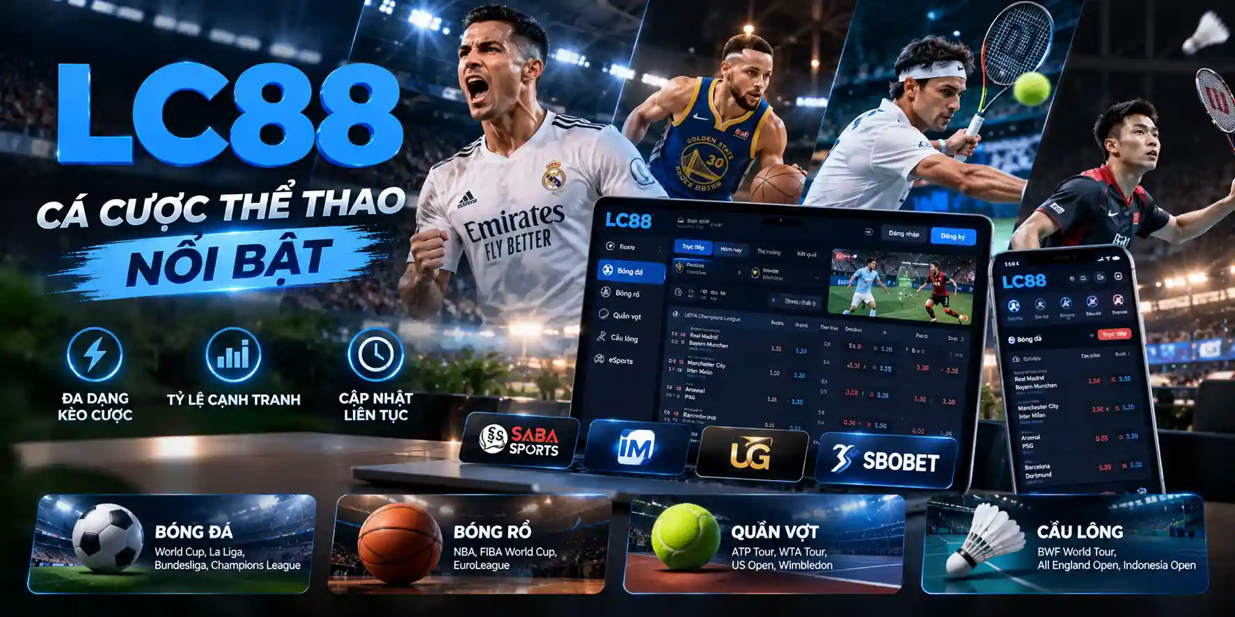 Cá cược thể thao nổi bật